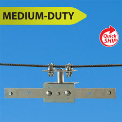 Medium Duty Bracket for Overhead Span Wire Mounting