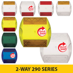 2 WAY 290 SERIES 3M Raised Pavement Markers [100/BOX]