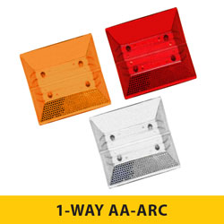 1 WAY Model AA ARC (Abrasion Resistant) Series Rayolite Raised Pavement Markers [50/BOX]