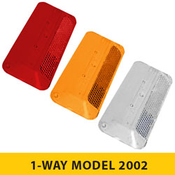 1 WAY Model 2002 Series Rayolite Raised Pavement Markers [100/BOX]