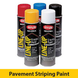 Krylon Line Up Inverted Tip Pavement Striping Paint {12/BOX}