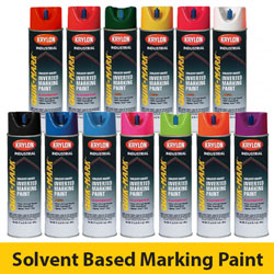 Krylon Quik Mark Inverted Tip Solvent Based Marking Paint {12/BOX}
