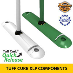 Quick Release Tuff Curb XLP Bike Route Lane Separator