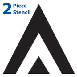 Speed Hump Polyvinyl Symbol Stencils