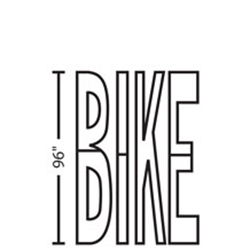 BIKE | 3M™ Stamark™ Pre Cut Pavement Marking Legend