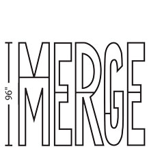 MERGE | 3M™ Stamark™ Pre Cut Pavement Marking Legend