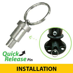 Replacement Quick Release Pin for Impact Recovery Customizable System
