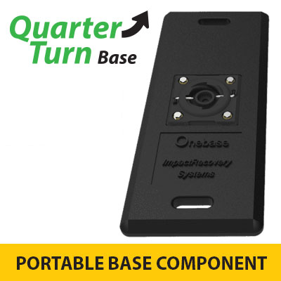 Quarter Turn Portable One Base