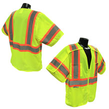 CLASS 3 (Type R) Premium Hi Visibility 5 Point Breakaway Vests