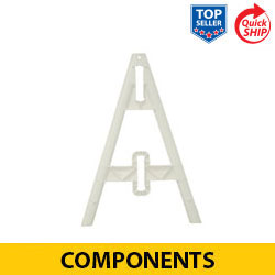 Type I and II: Omni A Frame Barricade (1) One Leg