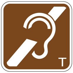 Assistive Listening Systems T Coil Compatible Sign