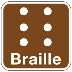 Braille Sign