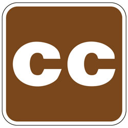 Closed Captioning (CC) Sign