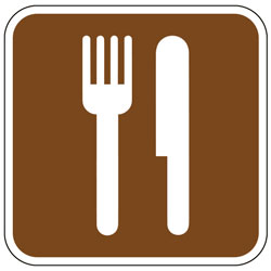 Food Service Sign