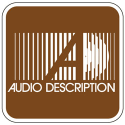 Live Audio Description Sign