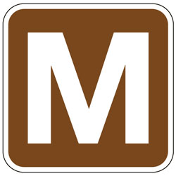 Metro Station Sign