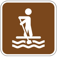 Paddleboarding Sign