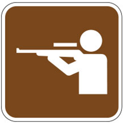 Rifle Shooting Sign
