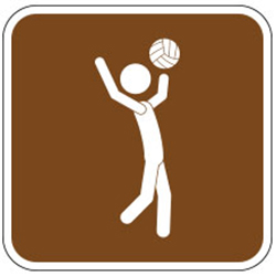 Volleyball Sign