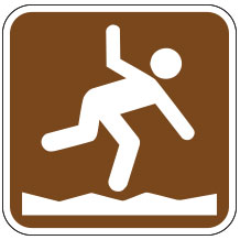 Uneven Walkways Sign