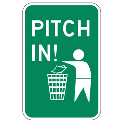 Pitch In Sign