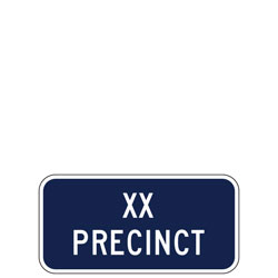 XX Precinct Sign