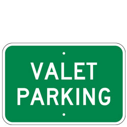 Valet Parking Sign