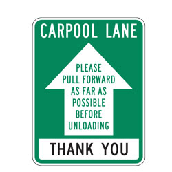 Carpool Lane Sign