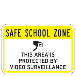 Safe School Zone Sign