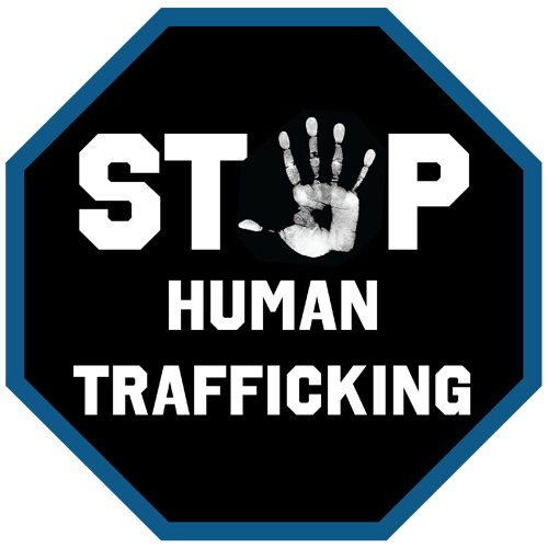 Crime Watch | Texas Spec | STOP Human Trafficking Awareness & Prevention (Octagon) Sign