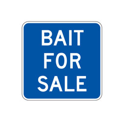 Bait for Sale Sign