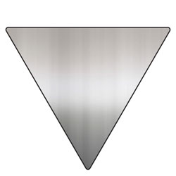 Triangle | Special Routed Shapes | Aluminum Sign Blanks