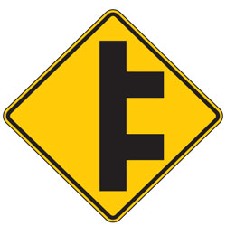 Double Side Road Symbol Warning Signs