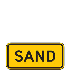 Sand Warning Plaques