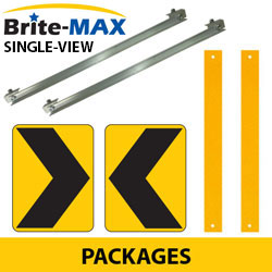 Chevron Adjustable Bracket System with Single View Brite Max Packages