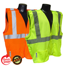 Class 2 Economy Hi Visibility 5 Point Breakaway Vests