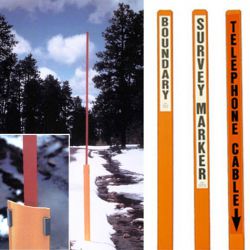 Fiberglass Snow Pole Markers