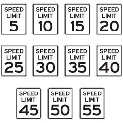 Speed Limit Signs for School Areas