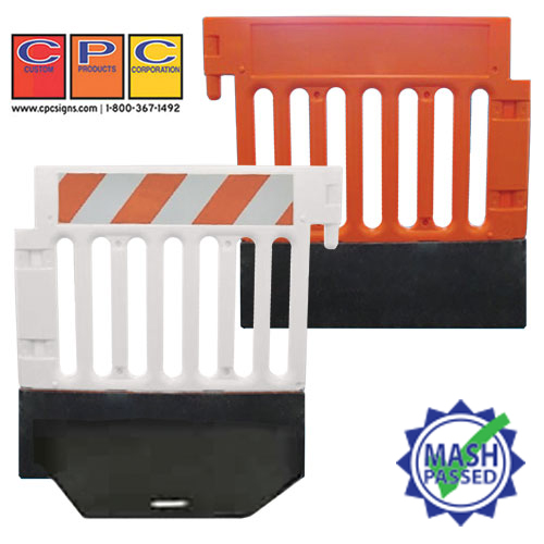 Strongwall Barricade and Channelizer ADA compliant