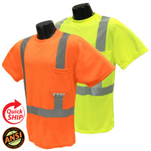 Class 2 Polyester Safety T Shirts