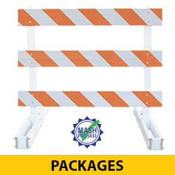 Type III: Plasticade Break Away Barricade Packages