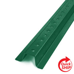 Painted (Green) U Channel Posts