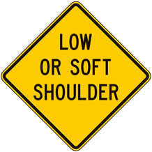 Low or Soft Shoulder Warning Signs