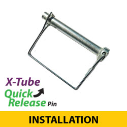 Quick Release Pins for 1.75 X Tube Post