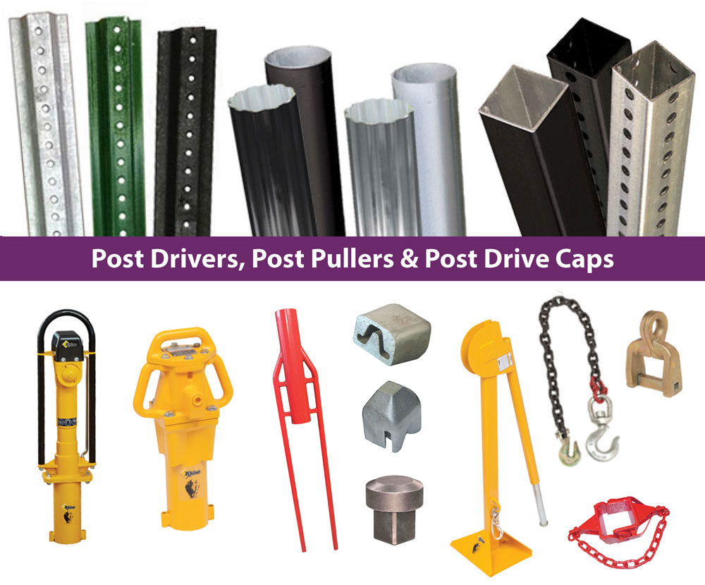 Post Drivers, Post Pullers and Post Drive Caps