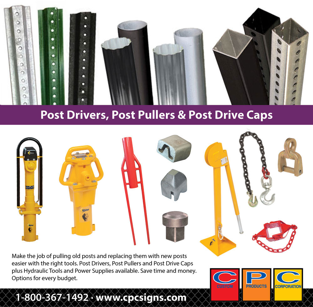 Traffic Sign Post Drivers and Pullers